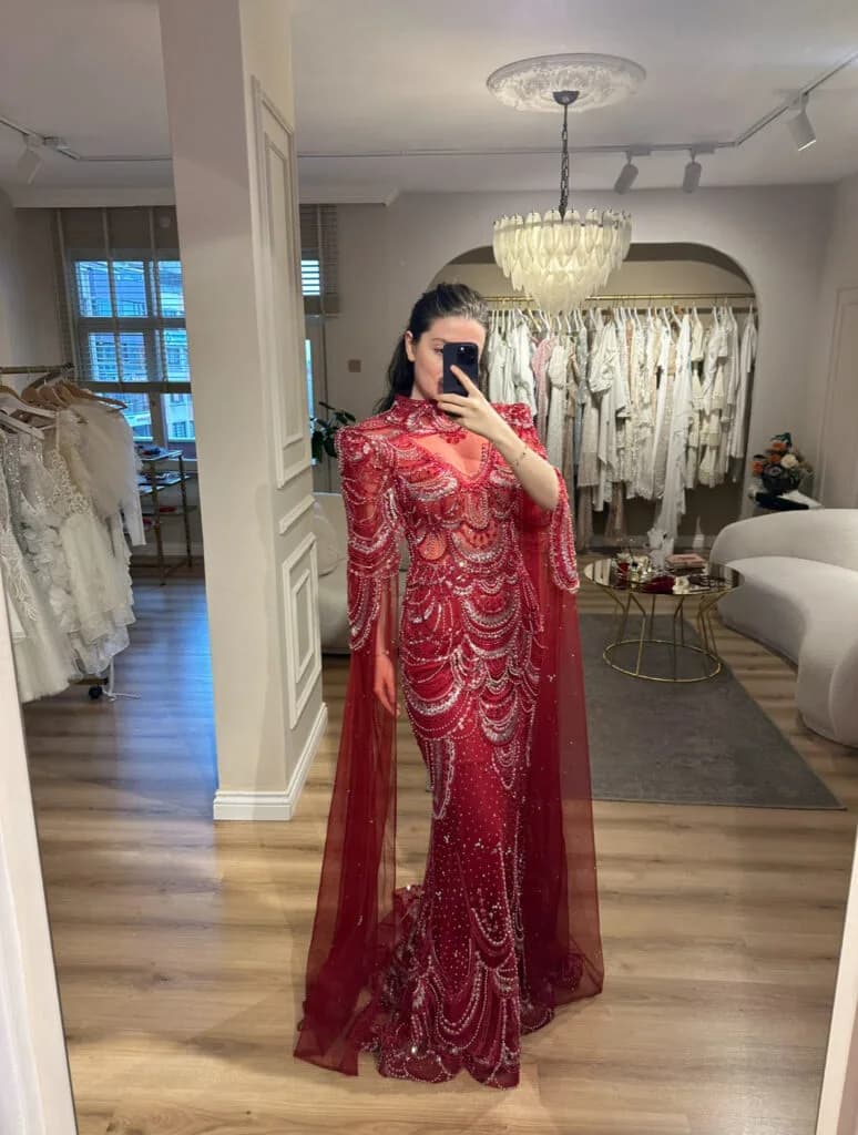 Kaftan 5 — Rainella Fashion Kaftan & Bindallı kiralık model, Trabzon abiye kiralama