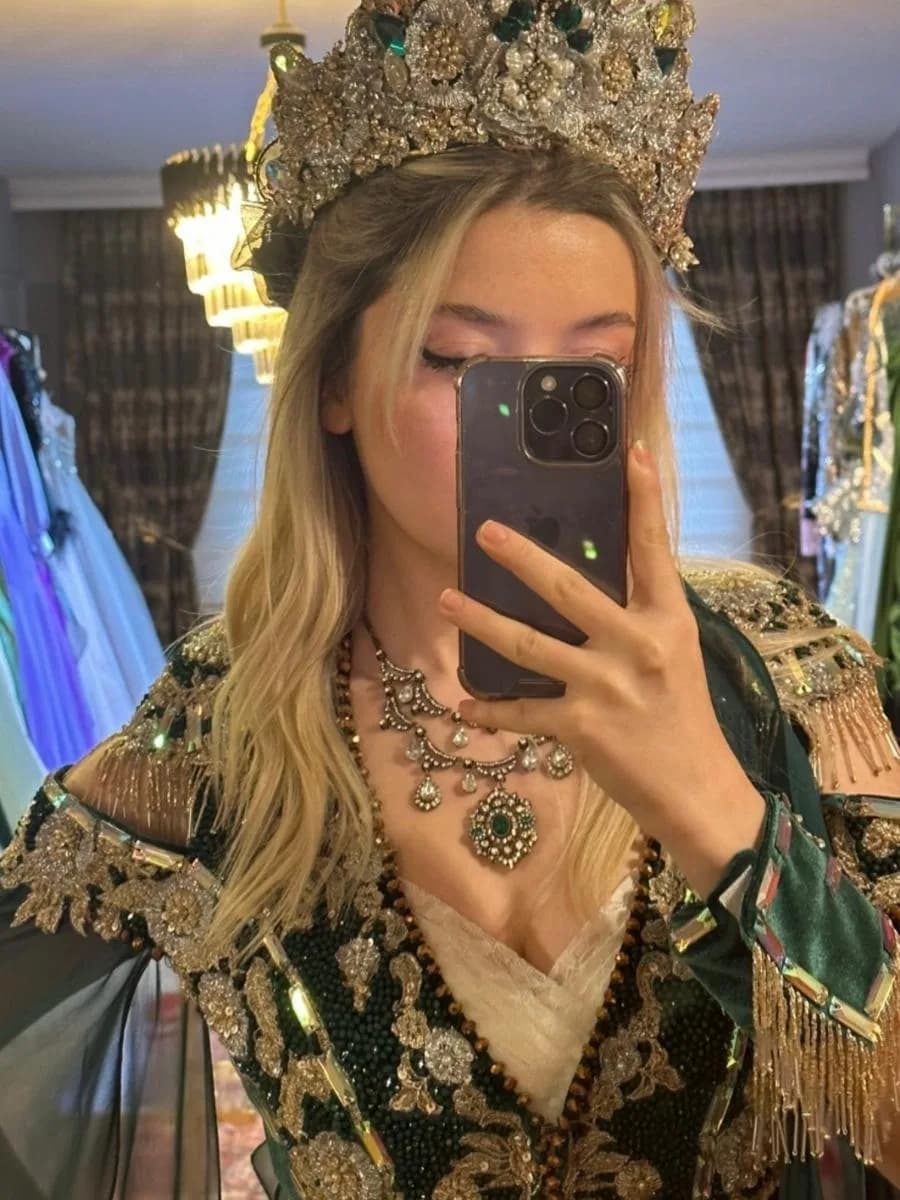 Kaftan 15 — Rainella Fashion Kaftan & Bindallı kiralık model, Trabzon abiye kiralama