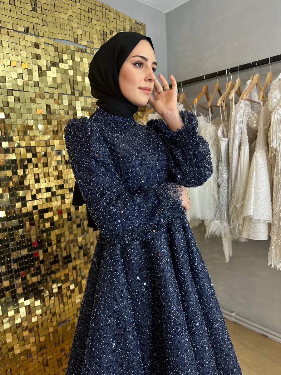 Tesettür Abiye 8 — Rainella Fashion Tesettür Abiye kiralık model, Trabzon abiye kiralama