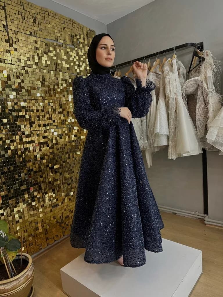 Tesettür Abiye 12 — Rainella Fashion Tesettür Abiye kiralık model, Trabzon abiye kiralama