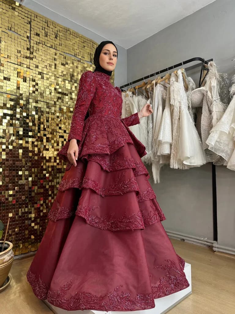 Tesettür Abiye 23 — Rainella Fashion Tesettür Abiye kiralık model, Trabzon abiye kiralama